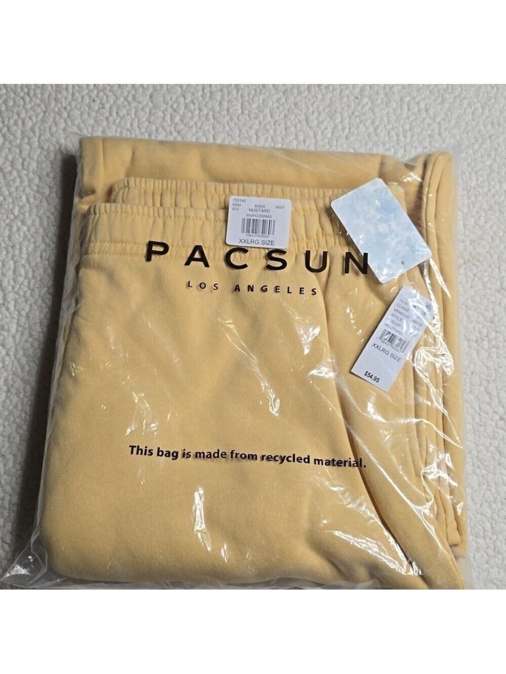 Pacsun Ultra Soft Fleece Core Vintage Wash Baggy Sweatpants XXL - Picture 2 of 4
